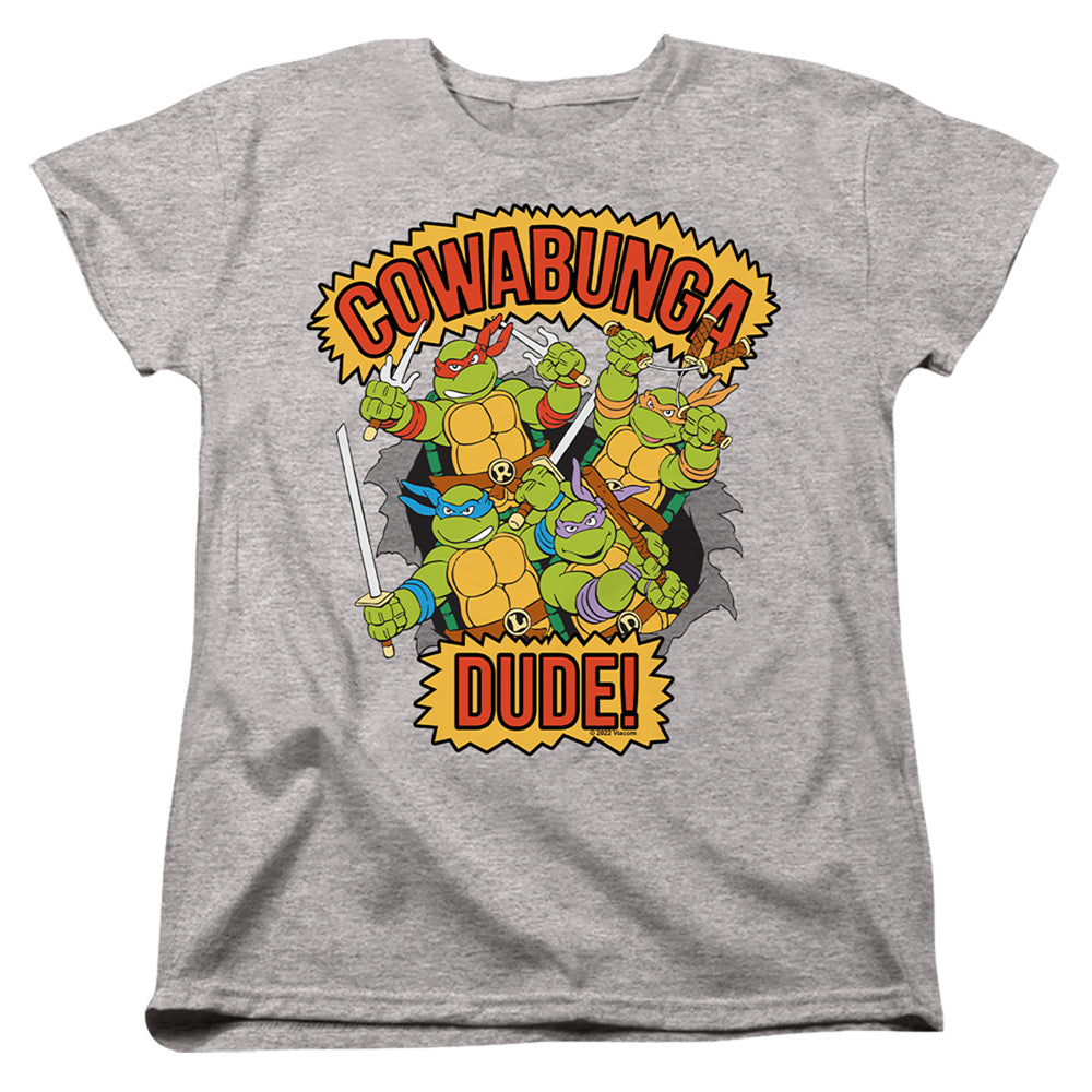 Teenage Mutant Ninja Turtles Cowabunga Dude Womens T-Shirt