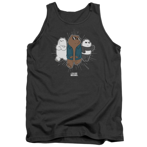 We Bare Bears Grizz Denim Jacket Tank Top
