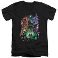 Green Lantern The New Guardians V-Neck T-Shirt