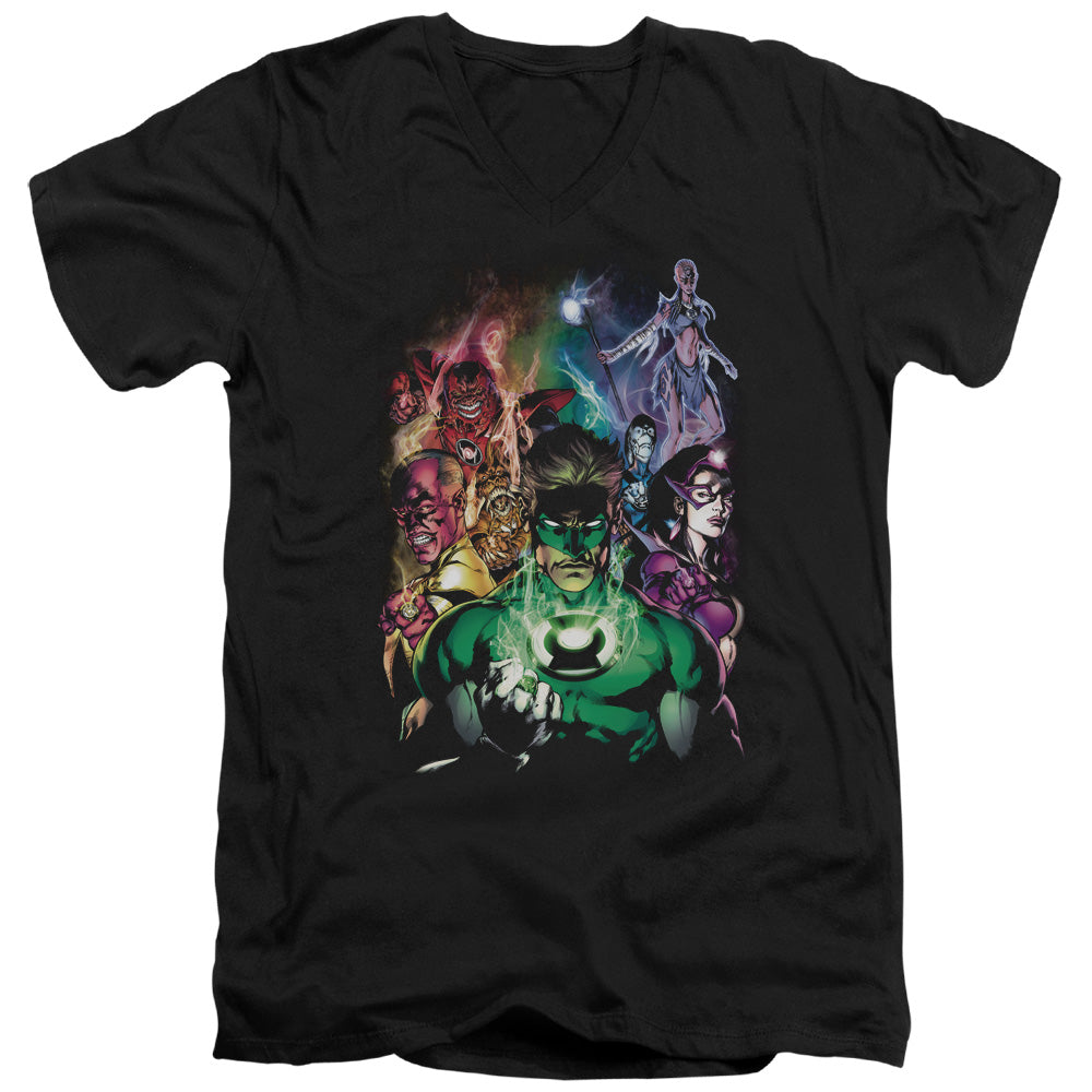 Green Lantern The New Guardians V-Neck T-Shirt