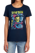 Star Trek Classic Crew Illustrated Womens T-Shirt
