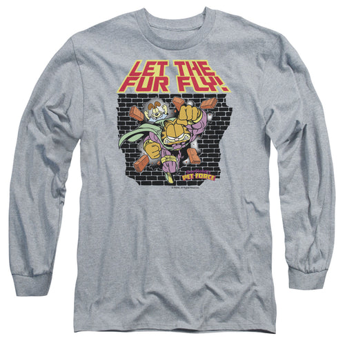 Garfield Let The Fur Fly Long Sleeve T-Shirt