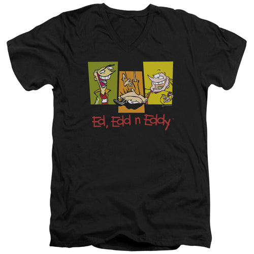 Ed Edd n Eddy 3 Eds V-Neck T-Shirt