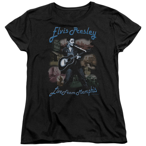 Elvis Presley Memphis Womens T-Shirt