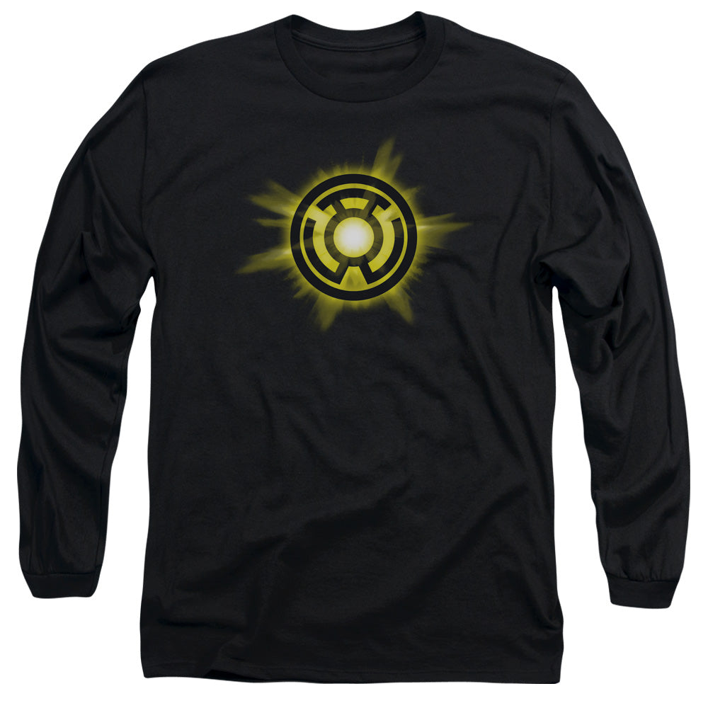 Green Lantern Yellow Glow Long Sleeve T-Shirt