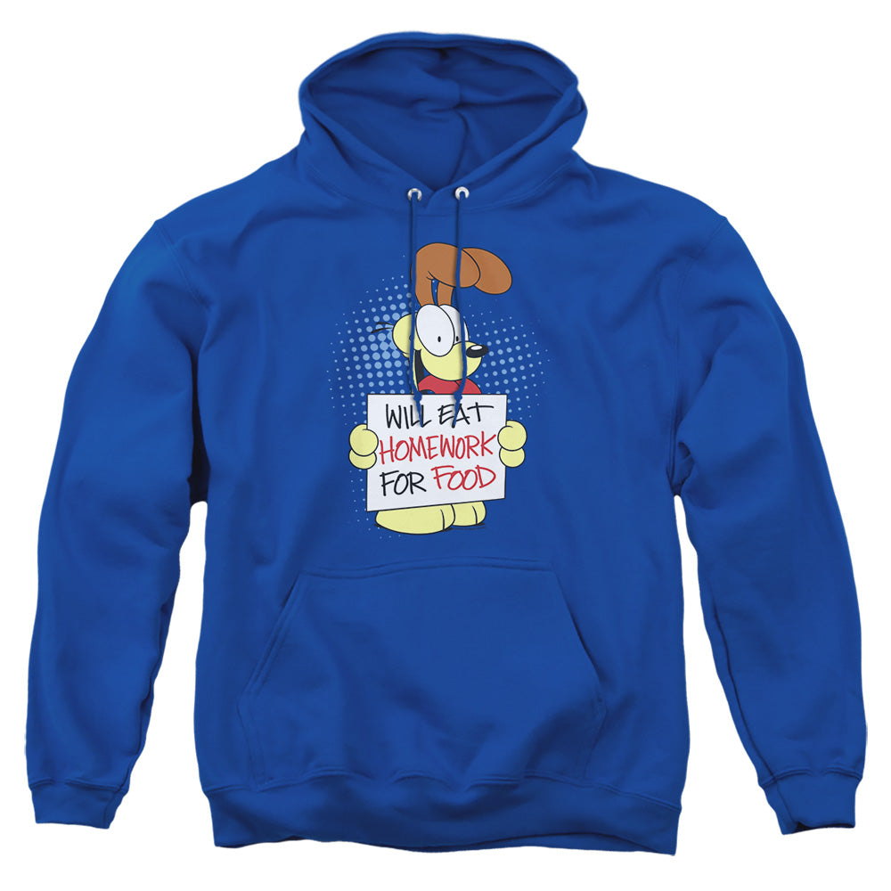 Garfield Will Eat Homework Pullover Hoodie