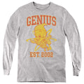 Jimmy Neutron Genius Collegiate Youth Long Sleeve T-Shirt