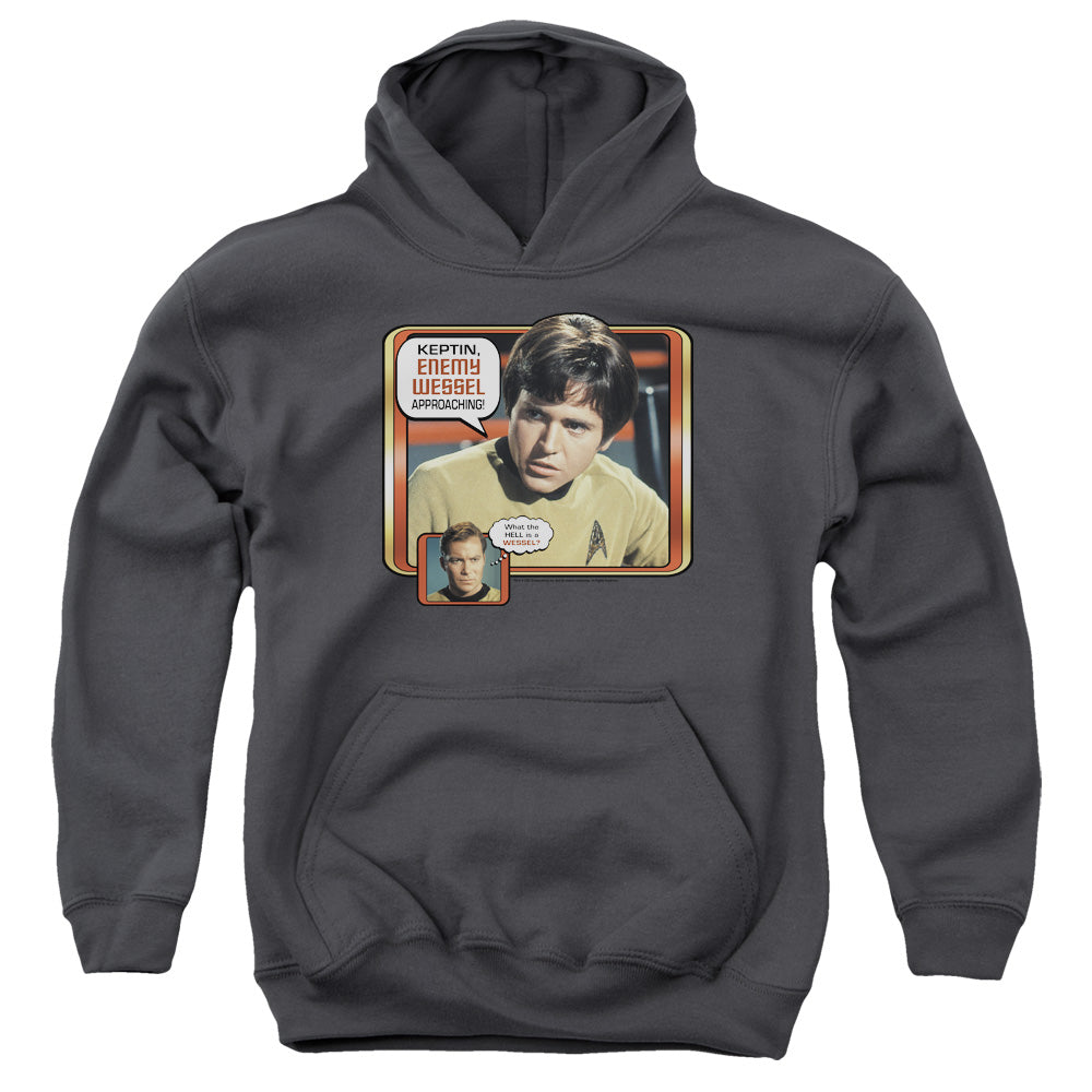 Star Trek Chekov Enemy Wessel Youth Hoodie