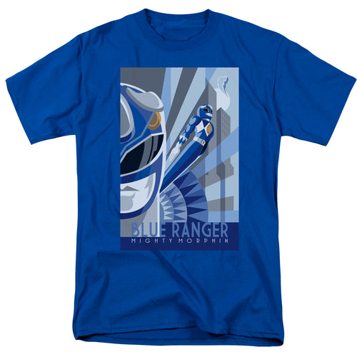Mighty Morphin Power Rangers Blue Ranger Deco T-Shirt