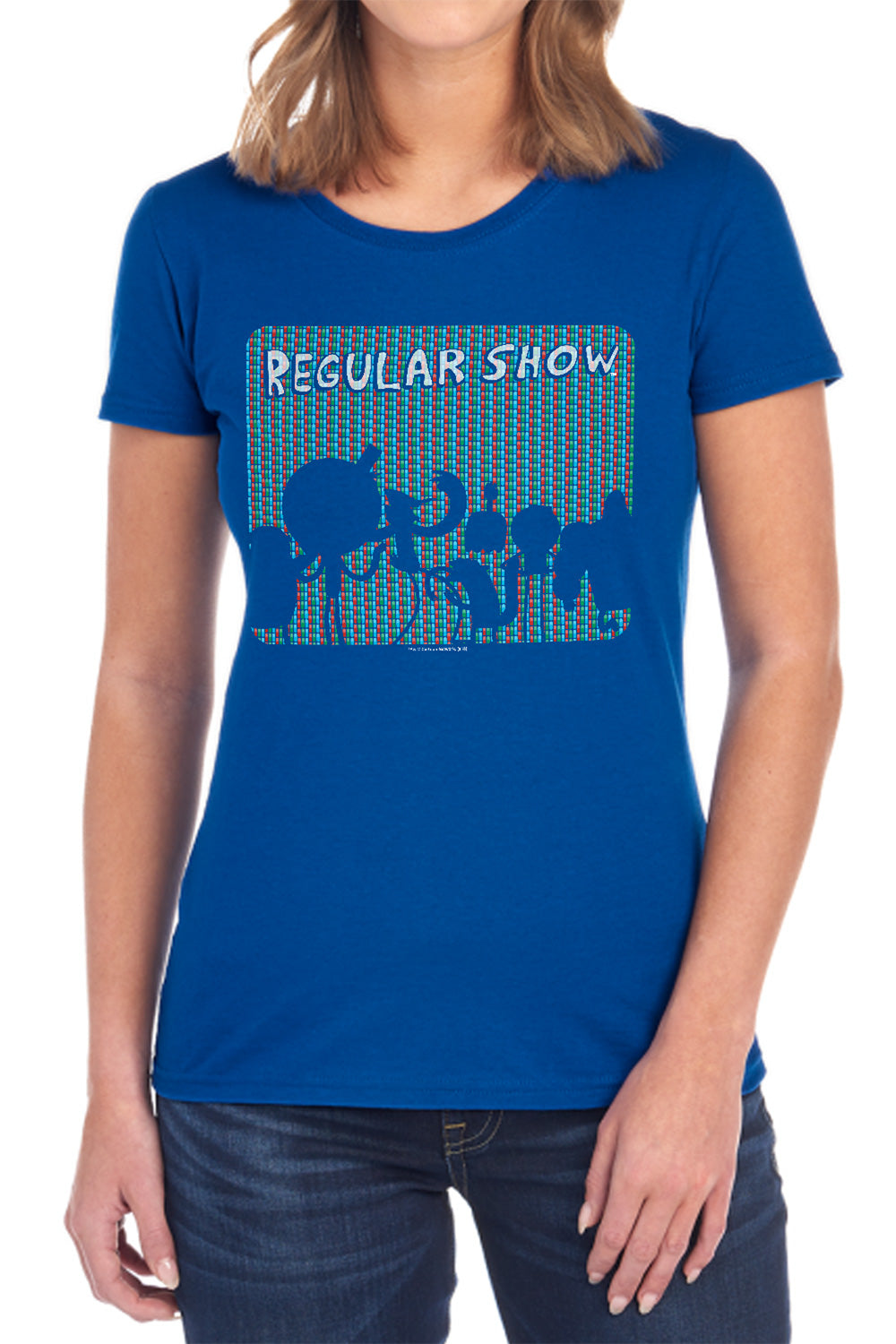 Regular Show RGB Group Womens T-Shirt