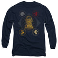 Game of Thrones 4 Houses 4 The Throne Long Sleeve T-Shirt