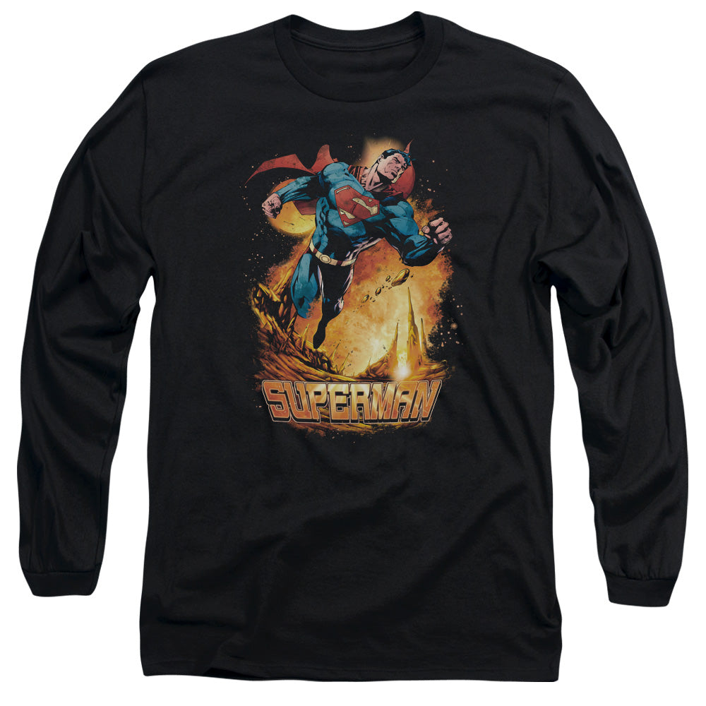 Superman Space Case Long Sleeve T-Shirt
