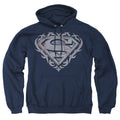 Superman Tribal Steel Shield Pullover Hoodie