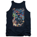 Justice League Under Attack Tank Top