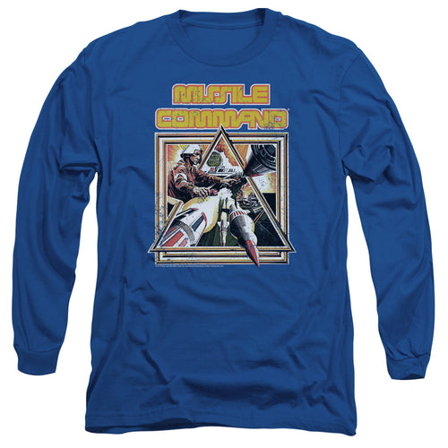 Atari Missle Commander Long Sleeve T-Shirt
