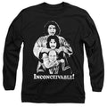 The Princess Bride Inconceivable Trio Black Long Sleeve T-Shirt