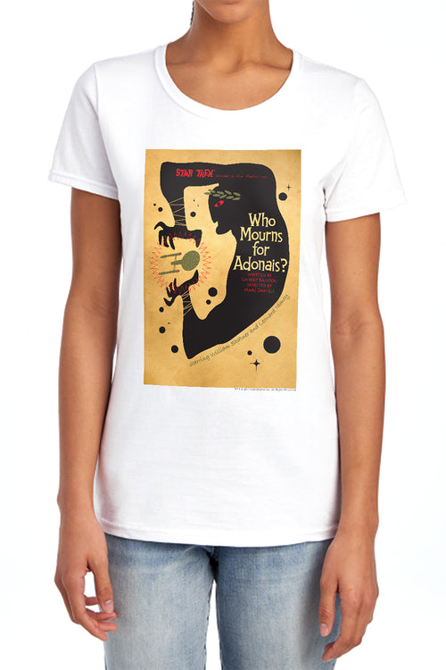 Star Trek Juan Ortiz Who Mourns for Adonais Womens T-Shirt