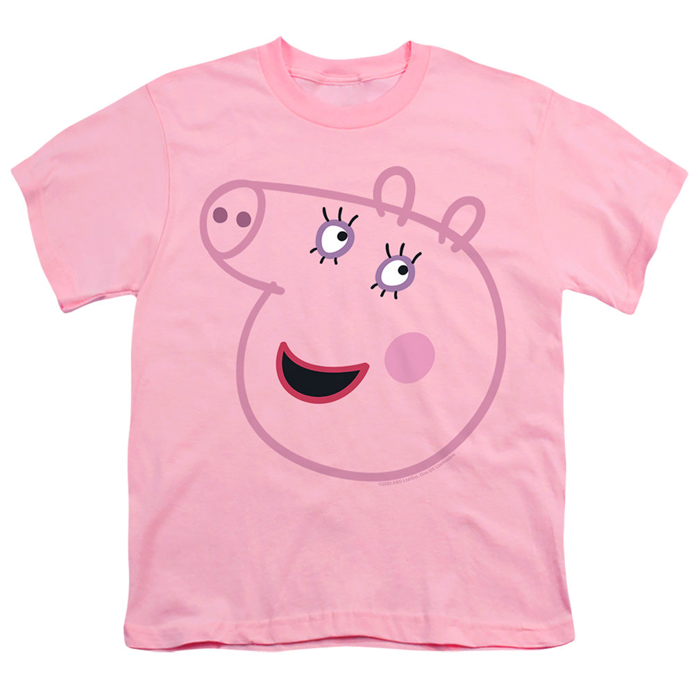 Peppa Pig Pink Out Mummy Pig Face Youth/Toddler T-Shirt