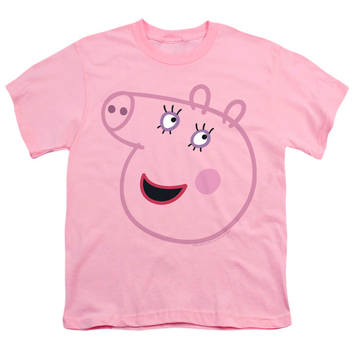 Peppa Pig Pink Out Mummy Pig Face Youth/Toddler T-Shirt