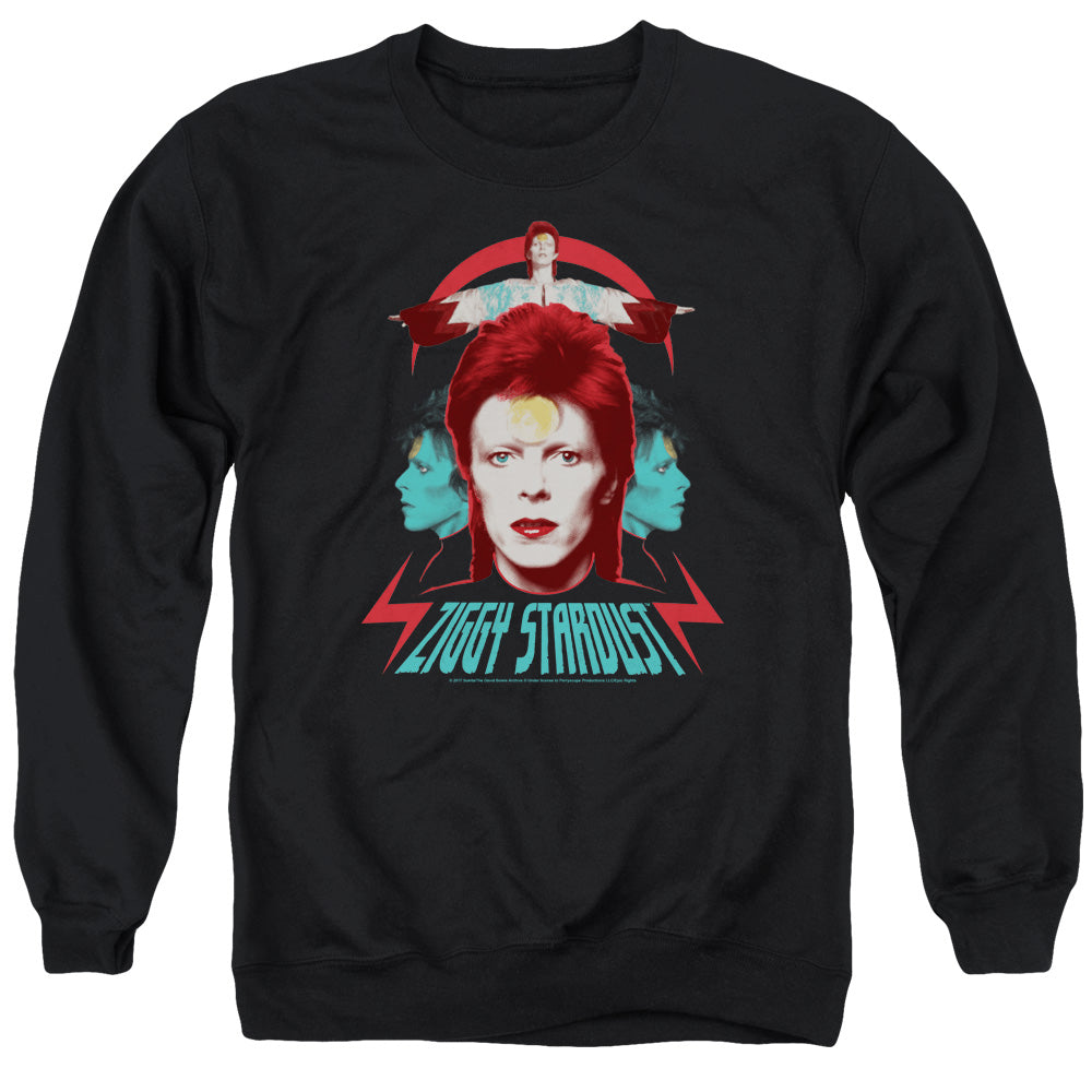 David Bowie Ziggy Heads Crewneck Sweatshirt