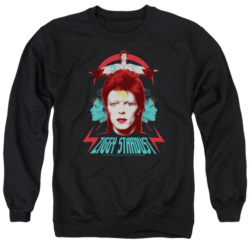 David Bowie Ziggy Heads Crewneck Sweatshirt