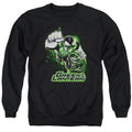 Justice League Green Lantern Green & Gray Crewneck Sweatshirt