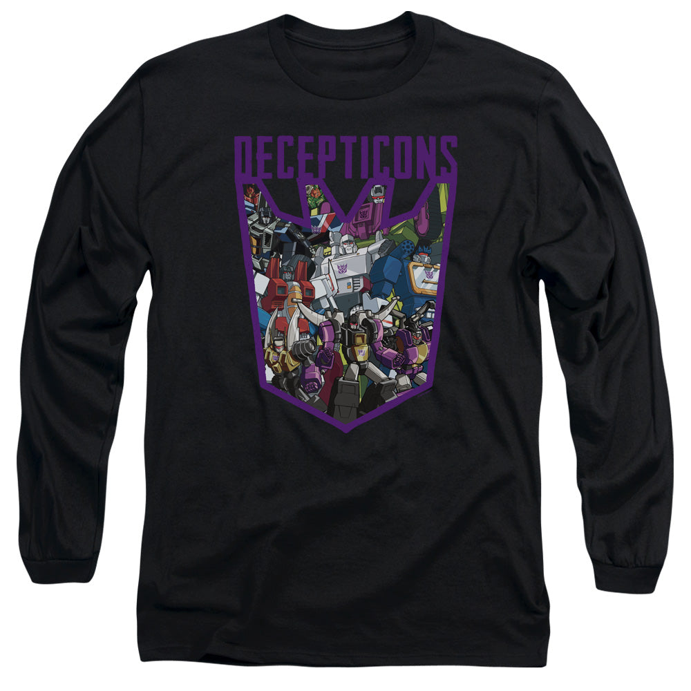 Transformers Decepticon Collage Long Sleeve T-Shirt