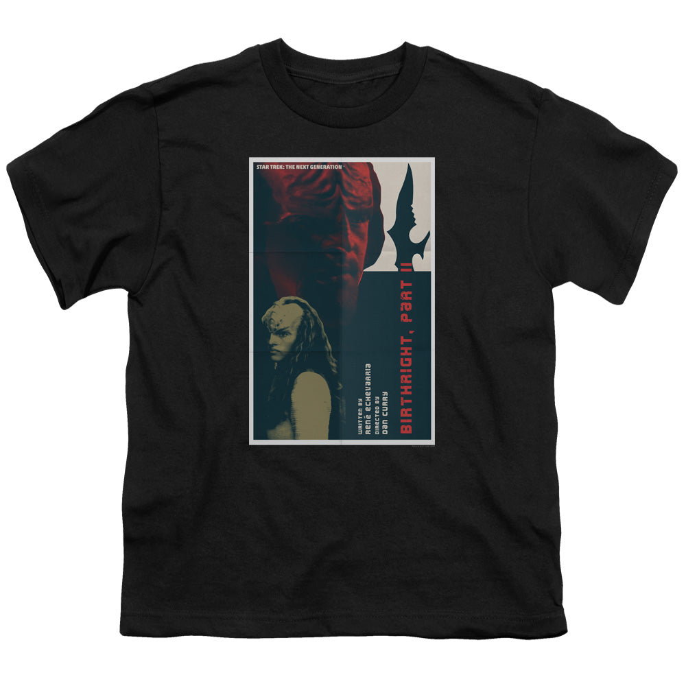 Star Trek Birthright Part II Black Youth/Toddler T-Shirt