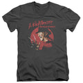 A Nightmare on Elm Street Freddy Circle V-Neck T-Shirt