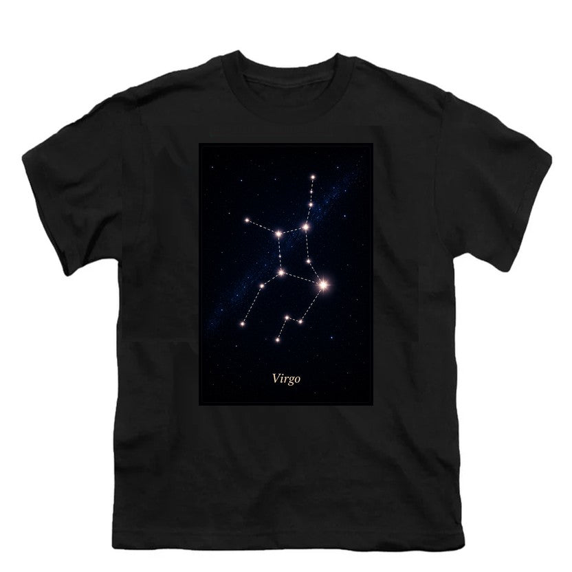 Virgo Stars Black