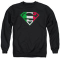 Superman Italian Shield Crewneck Sweatshirt