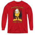 Garfield I Didnt Do It Youth Long Sleeve T-Shirt