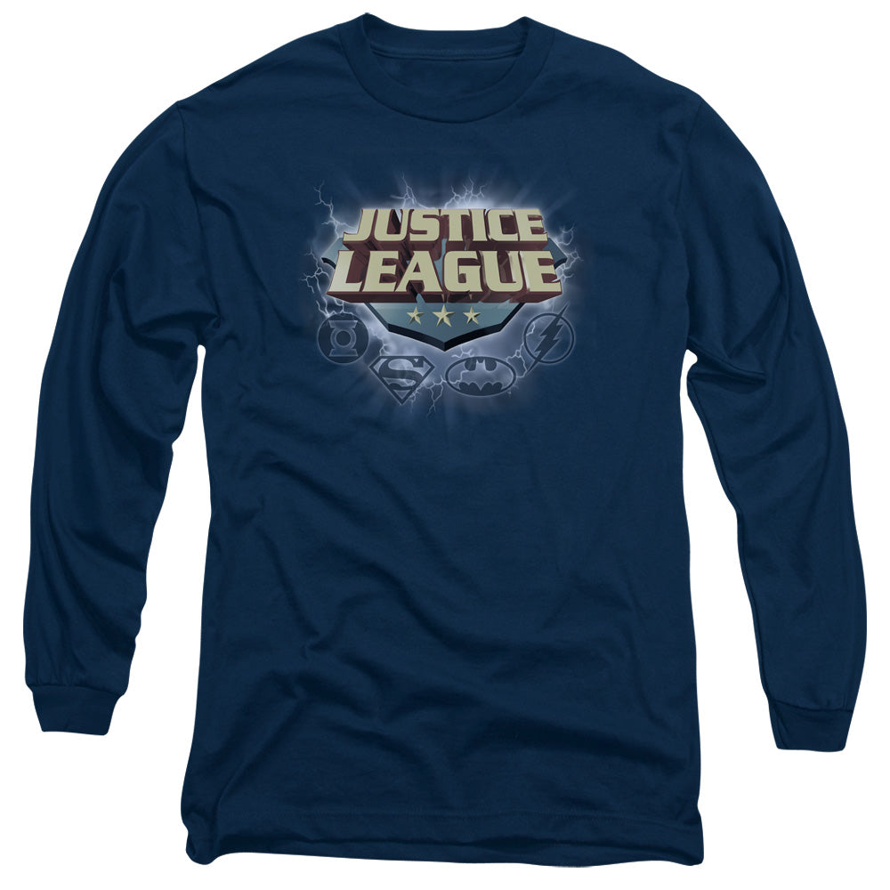 Justice League Storm Logo Long Sleeve T-Shirt