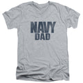 U.S. Navy Dad V-Neck T-Shirt