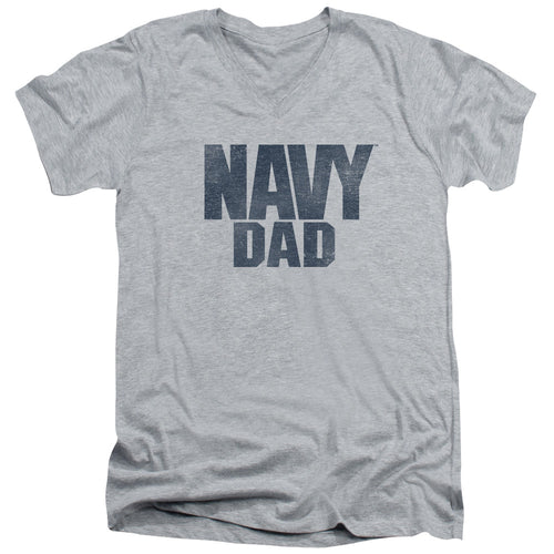U.S. Navy Dad V-Neck T-Shirt