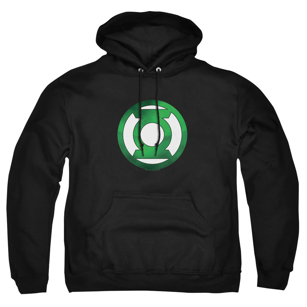 Green Lantern Green Chrome Logo Pullover Hoodie