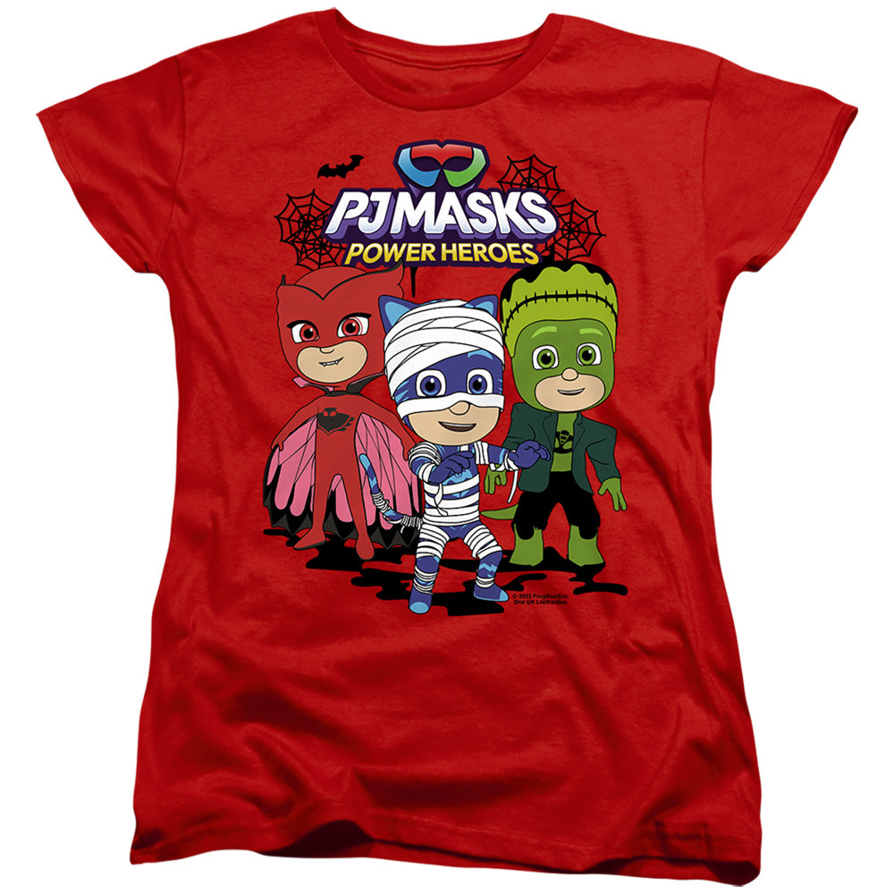 PJ Masks Halloween Heroes Womens T-Shirt