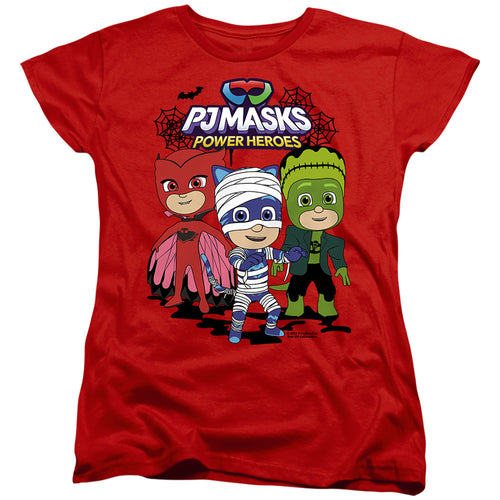 PJ Masks Halloween Heroes Womens T-Shirt