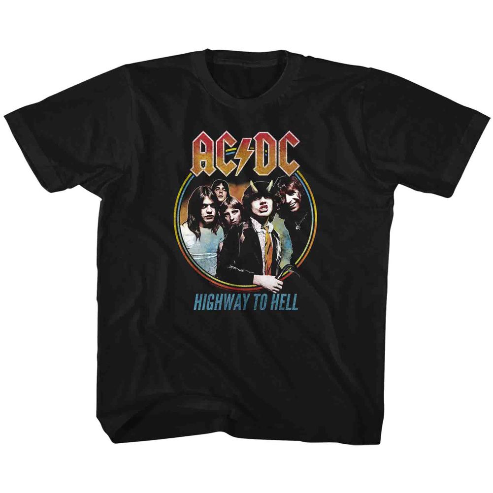 AC/DC Highway to Hell Tricolor Youth/Toddler T-Shirt