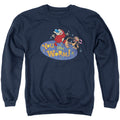 Ren and Stimpy You Filthy Worm! Crewneck Sweatshirt