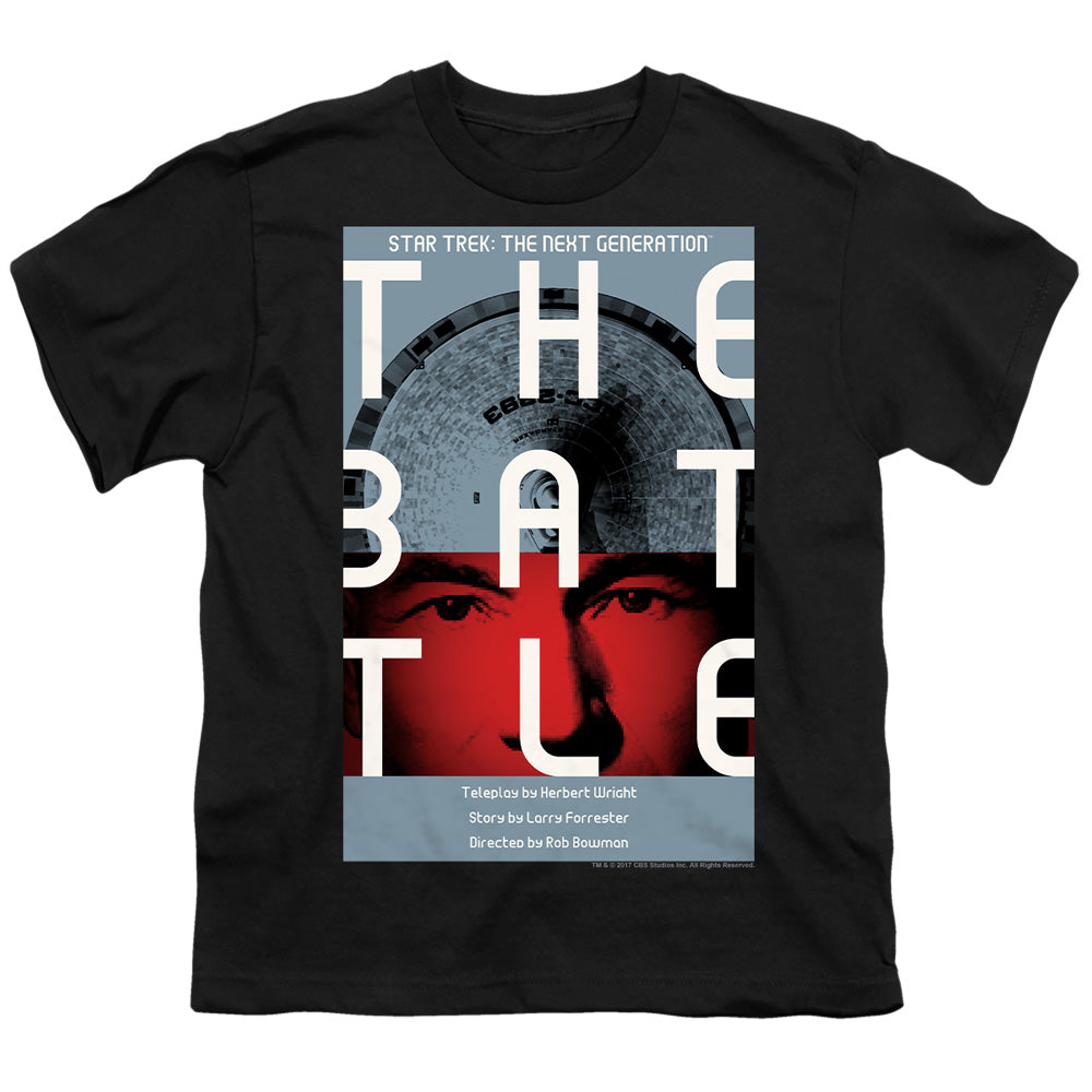 Star Trek The Battle Black Youth/Toddler T-Shirt
