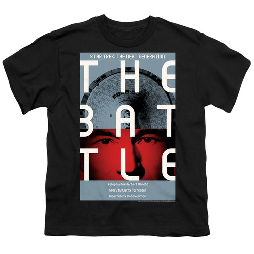 Star Trek The Battle Black Youth/Toddler T-Shirt