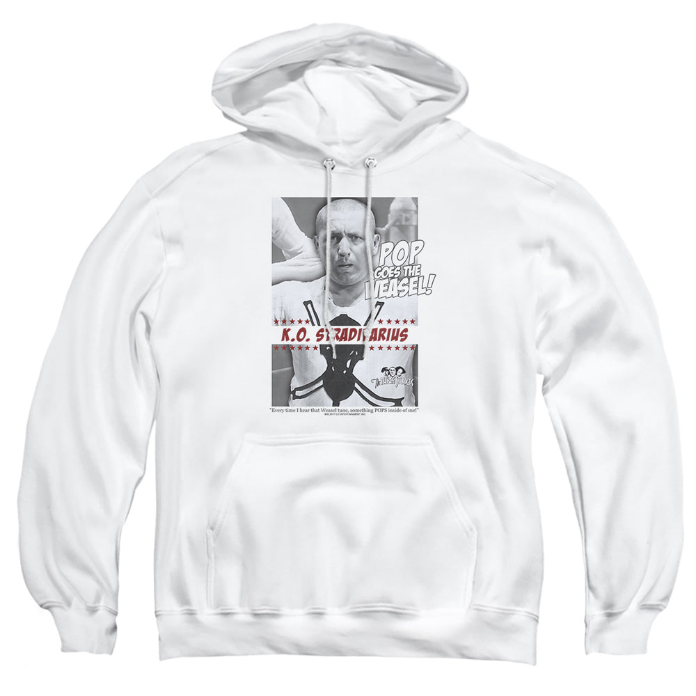 The Three Stooges Pop Goes the Weasel Pullover Hoodie