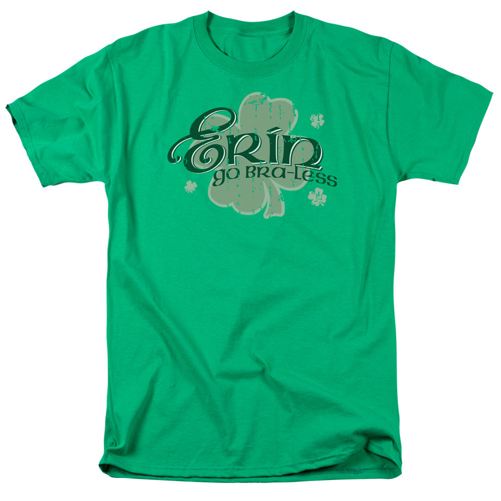St Patrick's Day Erin Go Bra-less T-Shirt