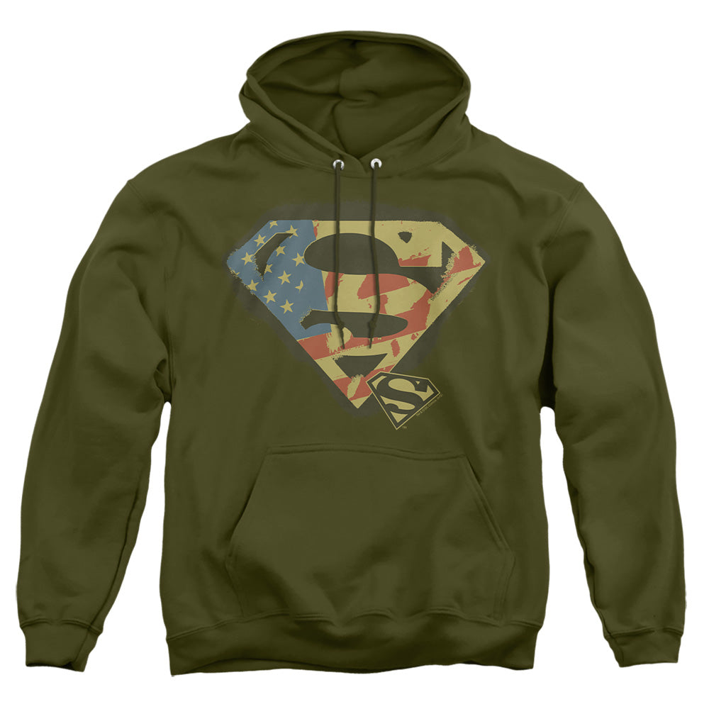 Superman Not Afraid Pullover Hoodie