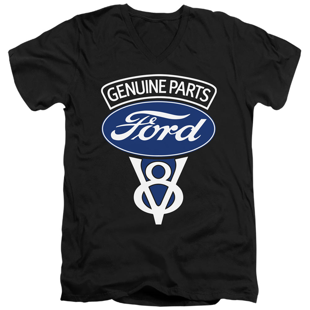 Ford V8 Genuine Parts V-Neck T-Shirt
