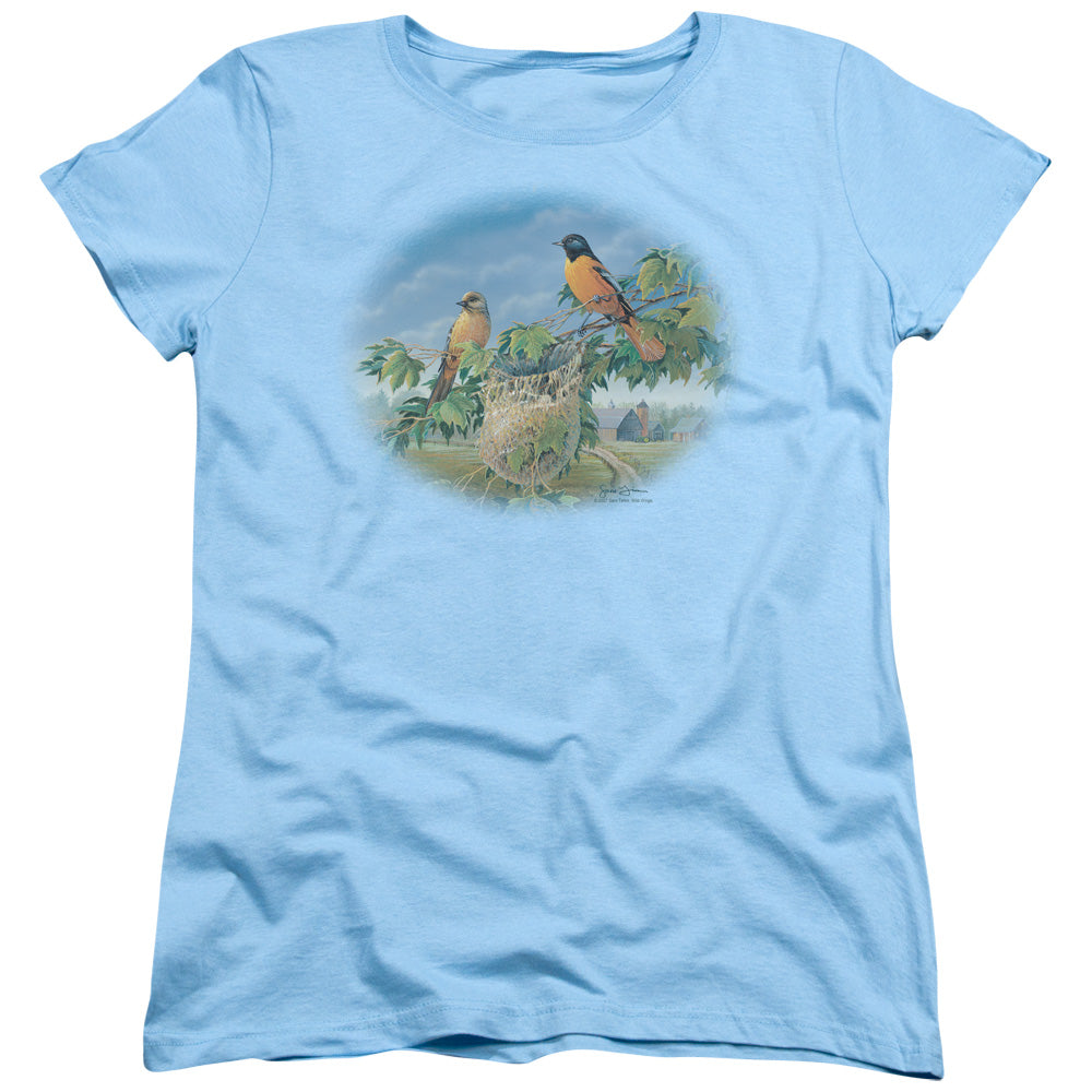 Wild Wings Orioles and Farm Womens T-Shirt