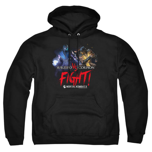 Mortal Kombat X Fight Pullover Hoodie