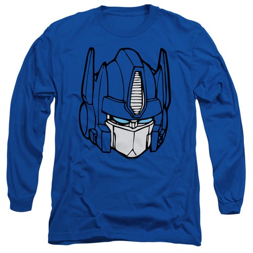 Transformers Optimus Head Long Sleeve T-Shirt