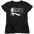 Elvis Presley Elv 75 Logo Womens T-Shirt